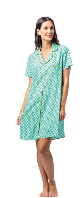 CAMICIA NOTTE VISCOSA 