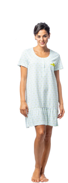 Camicia da notte mezza manica 