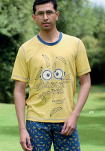 Laden Sie das Bild in den Galerie-Viewer, Pigiama corto &quot;BANANA&quot; - Uomo
