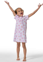 Laden Sie das Bild in den Galerie-Viewer, Camicia da notte, floreale
