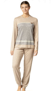 Pigiama "Sand & grey" - Donna