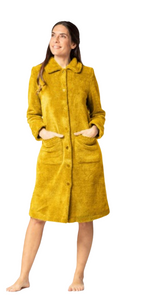 Vestaglia peluche "Yellow" - Donna