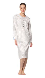 Camicia da notte "Dots" - Donna