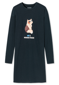 Camicia da notte "Cat" - Ragazza