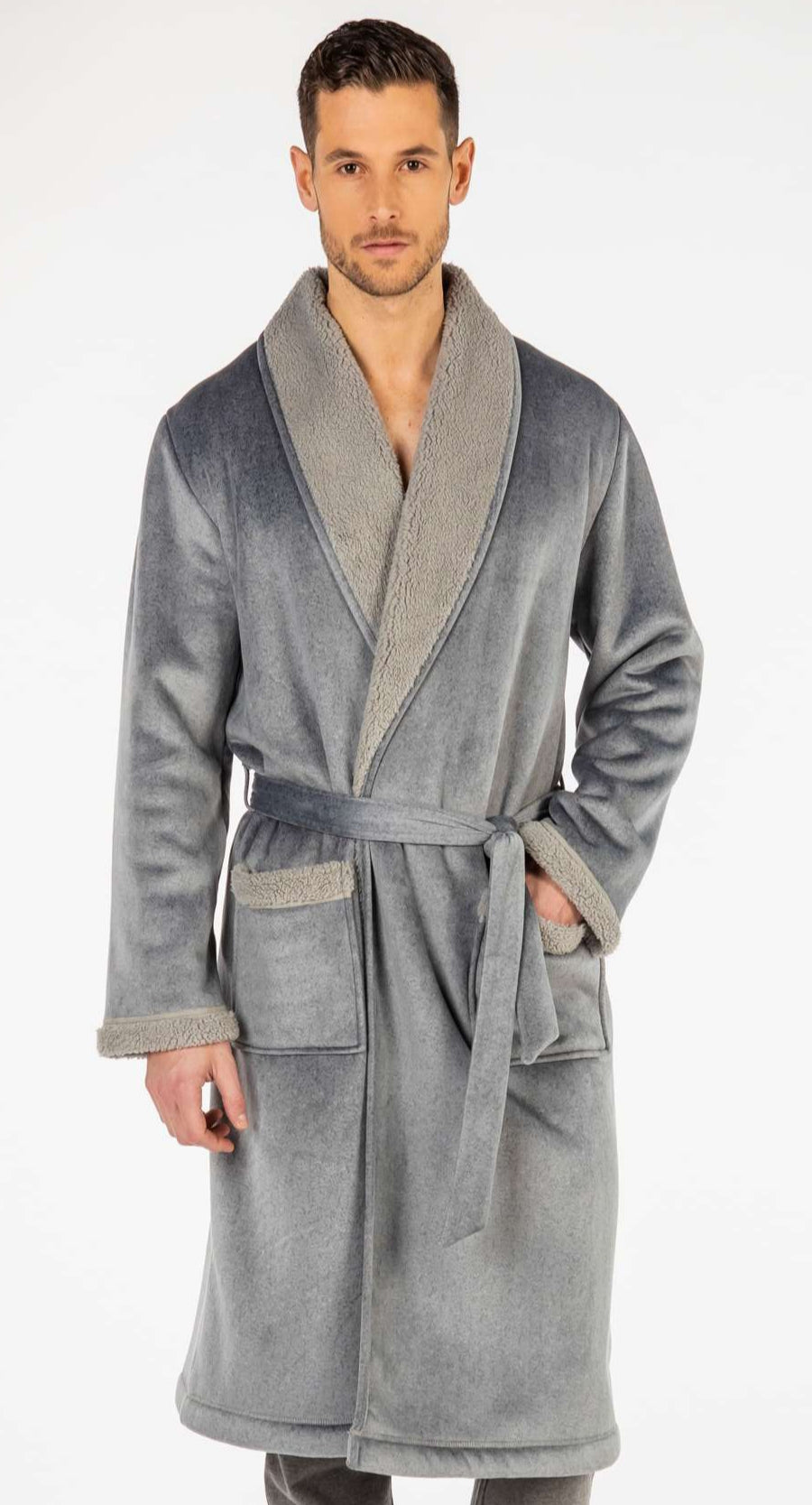 Pigiama Vestaglia Uomo Peluche Cartone Capibara Peluche Spessa