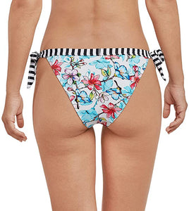 Bikini "Flower-Stripe" - Donna