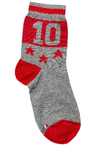 Socken "Nummer 10" - Kind
