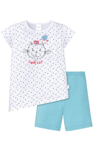 Pyjama "Cool Cat" - Mädchen