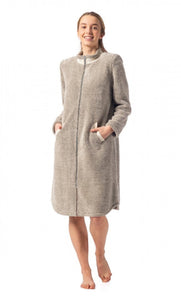 Vestaglia peluche "Sand" - Donna