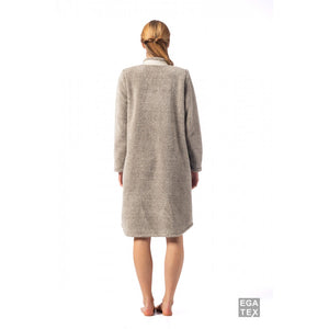 Vestaglia peluche "Sand" - Donna